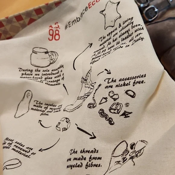 ✨rare✨ A.S.98 Spero Boot Original Box  Worn Once!!! 42 - Picture 7 of 7